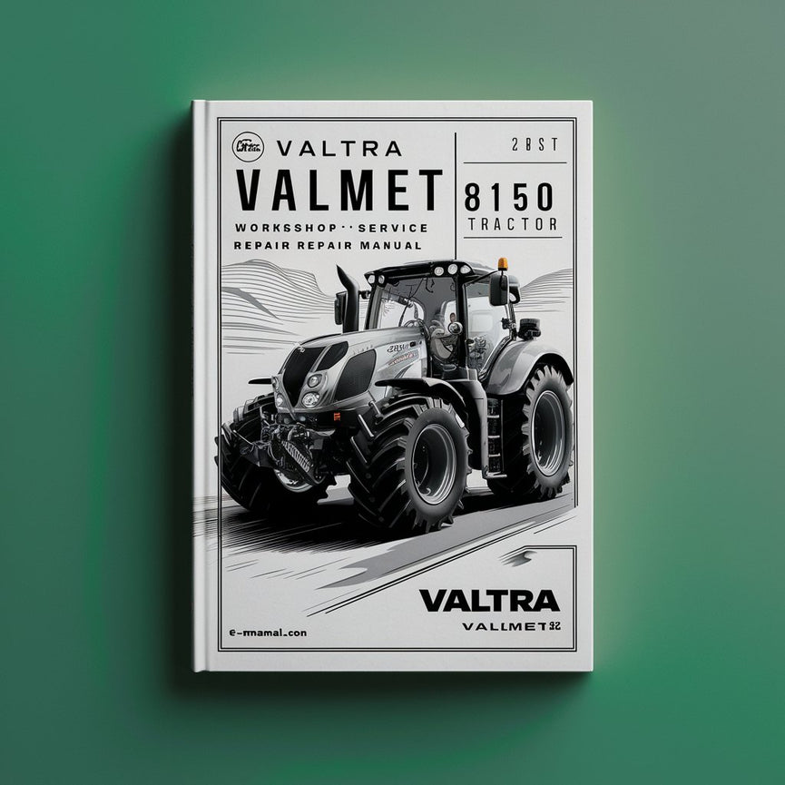 Manuel de réparation du service d'atelier du tracteur Valtra Valmet 8150 Hi Télécharger le PDF