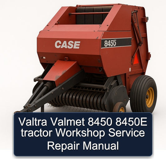Valtra Valmet 8450 8450E Tractor Service Repair Workshop Manual