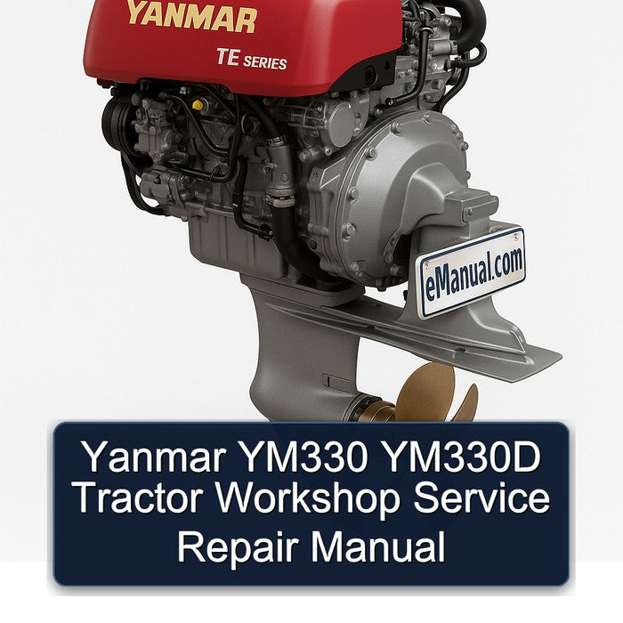 Yanmar YM330 YM330D Tractor Service Repair Workshop Manual PDF