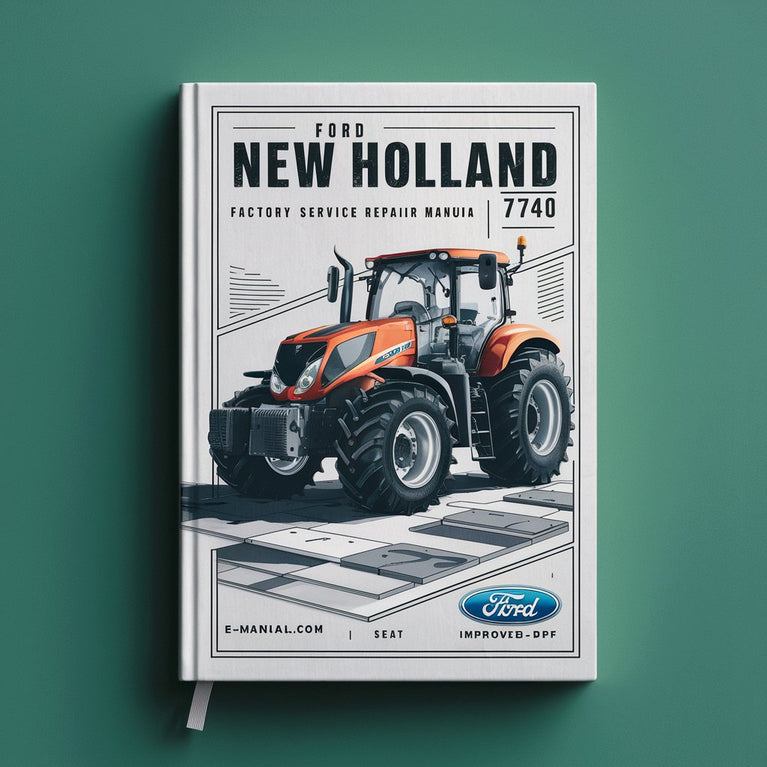 Ford New Holland 7740 Tractor Service Repair Manual (PDF)