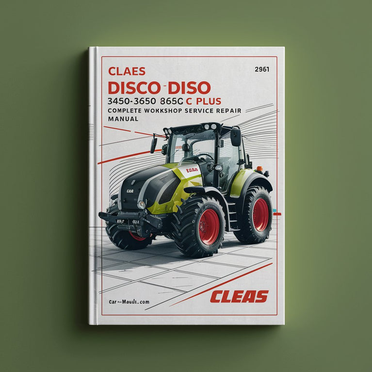 Claas Disco 3450 3050 2650 C Plus Disc Mower Complete Workshop Service Repair Manual