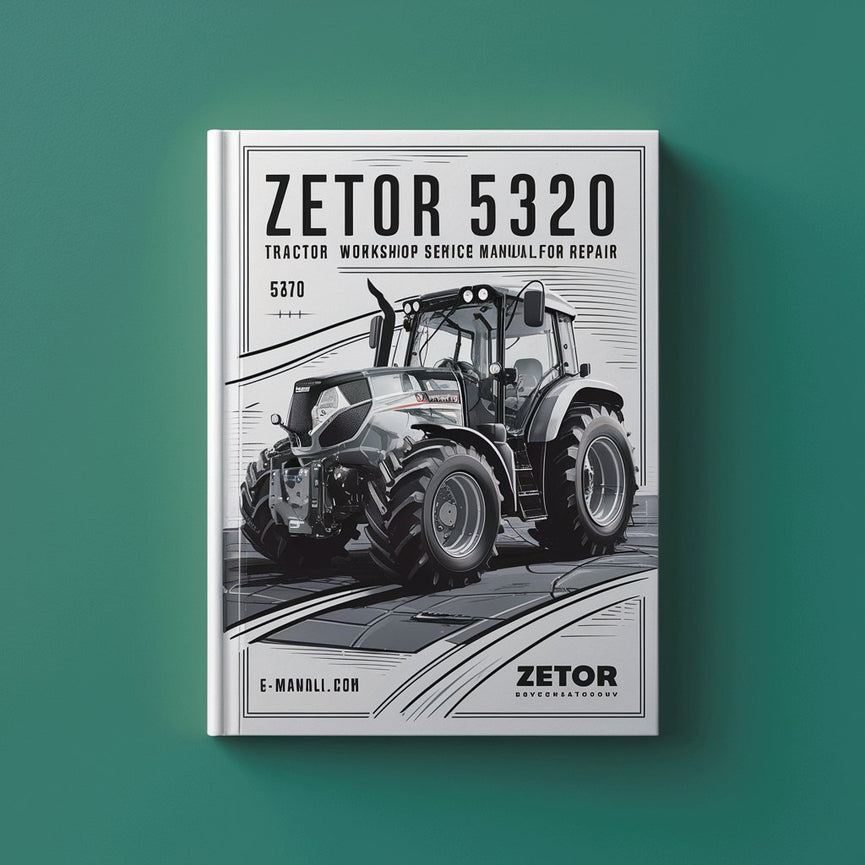 Manuel d'entretien d'atelier de tracteur Zetor 5320 pour la réparation PDF Download