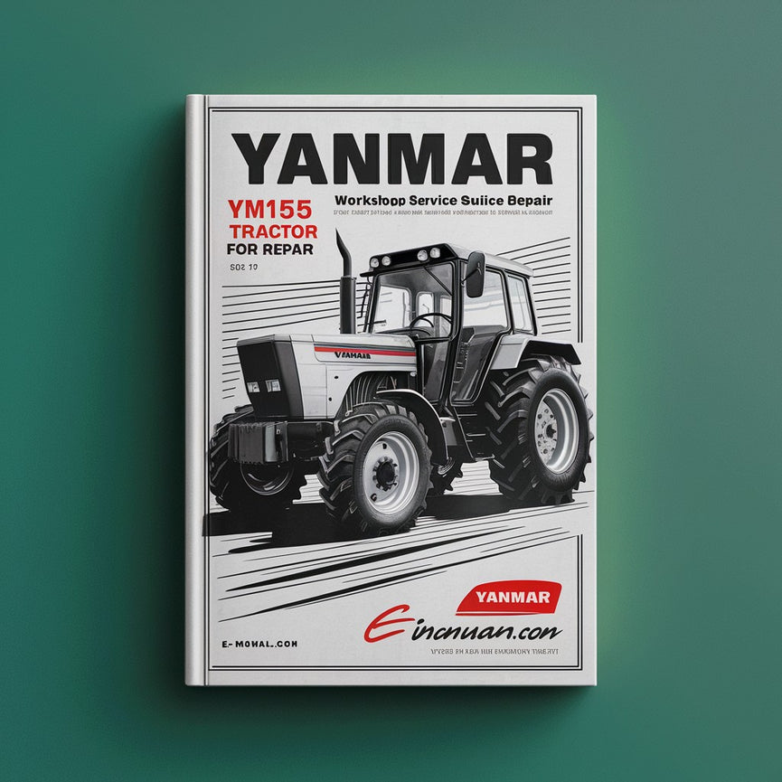 Manual de servicio de taller del tractor Yanmar YM155 para reparación Descargar PDF