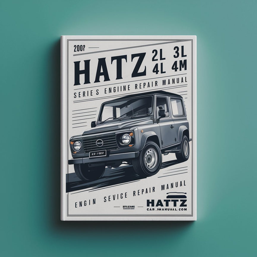 Manuel d'entretien d'atelier de moteur série HATZ 2L 3L 4L 2M 3M 4M, téléchargement PDF