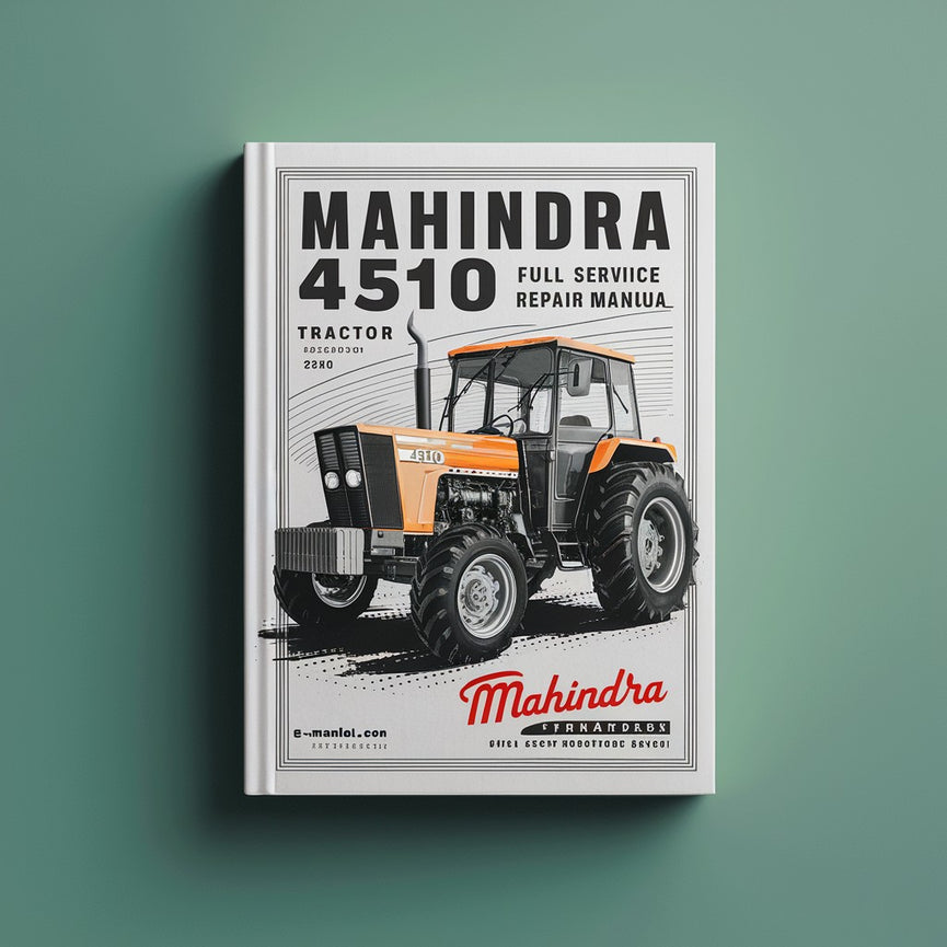 Manual de reparación de servicio completo del tractor MAHINDRA 4510 Descargar PDF