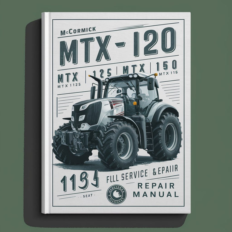 McCormick MTX Tractor Full Service & Repair Manual