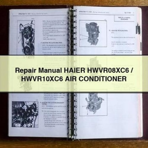 Repair Manual HAIER HWVR08XC6 / HWVR10XC6 AIR CONDITIONER PDF Download