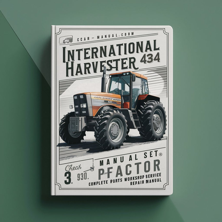 Internationella Harvester 434 Traktor 3 Manual Set Operatörer Delar & Komplett Verkstadstjänst Reparation Manual