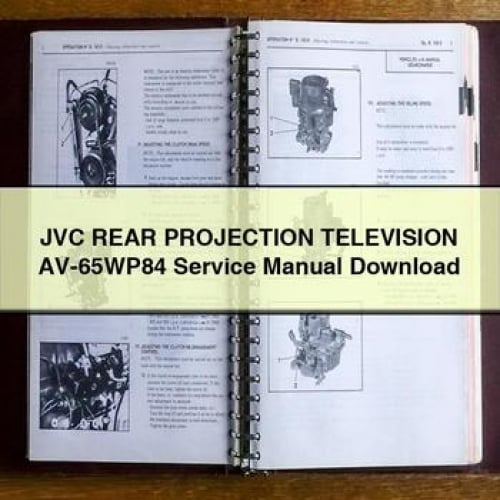 JVC AV-65WP84 Rear Projection Television Service Manual