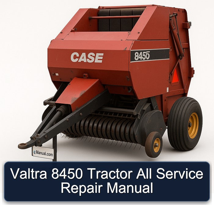 Valtra 8450 Tractor All Service Repair Workshop Manual PDF