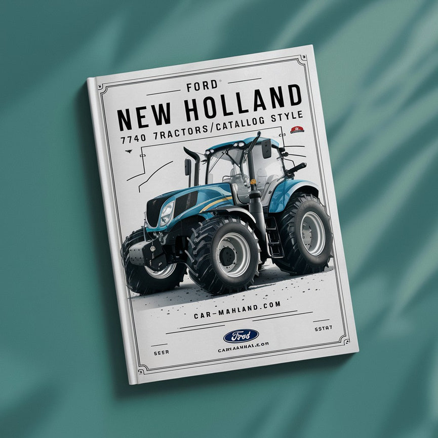 Ford New Holland 7740 TRACTORS/Parts Catalog Illustrated