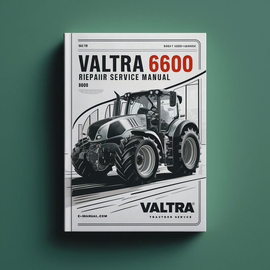 Manuel d'entretien PDF de réparation de tracteur Valtra 6600 Télécharger