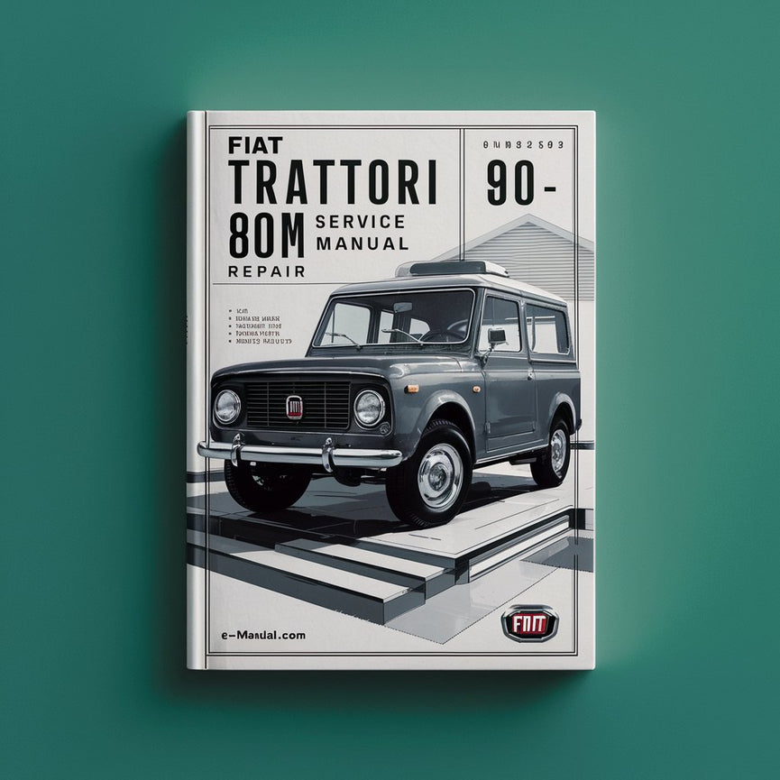 Fiat Trattori 80-90 WSM Service Manual Réparation PDF Télécharger