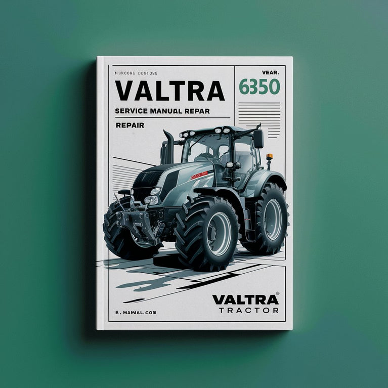 Valtra 6350 Tractor Service Manual