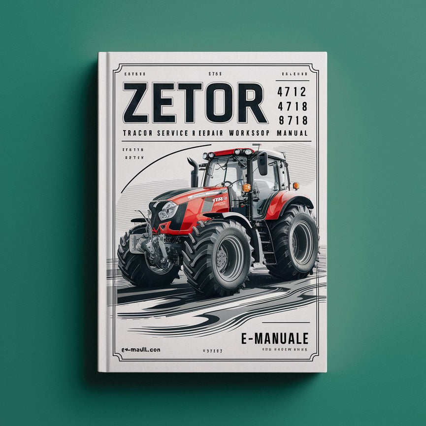 Zetor 4712 4718 5711 5718 Tractor Service & Repair Workshop Manual