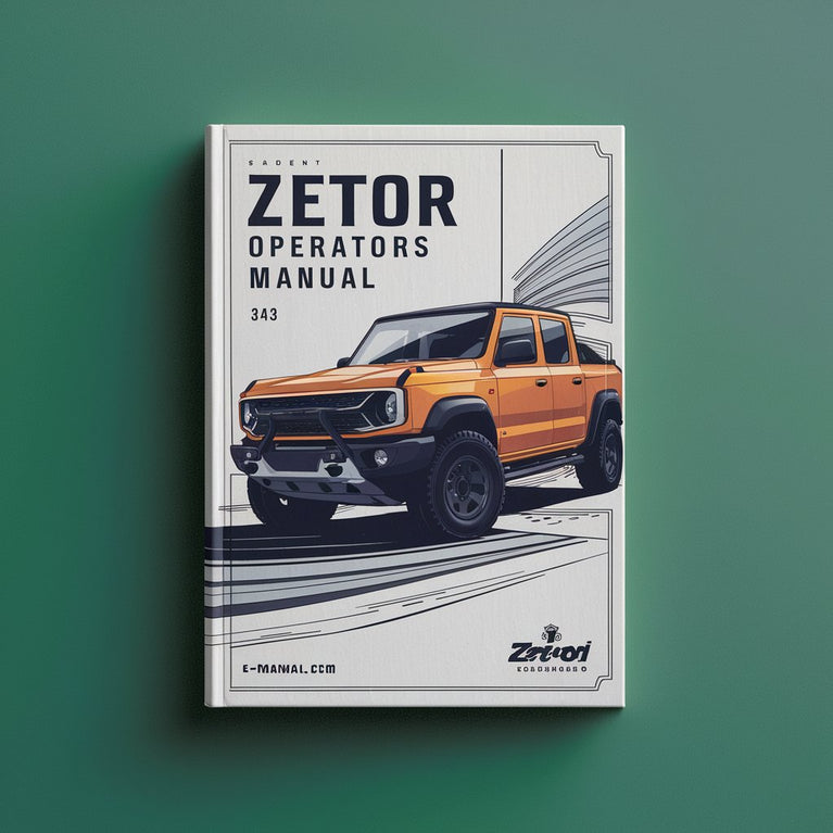 Zetor Operator's Manual (SKU 343)