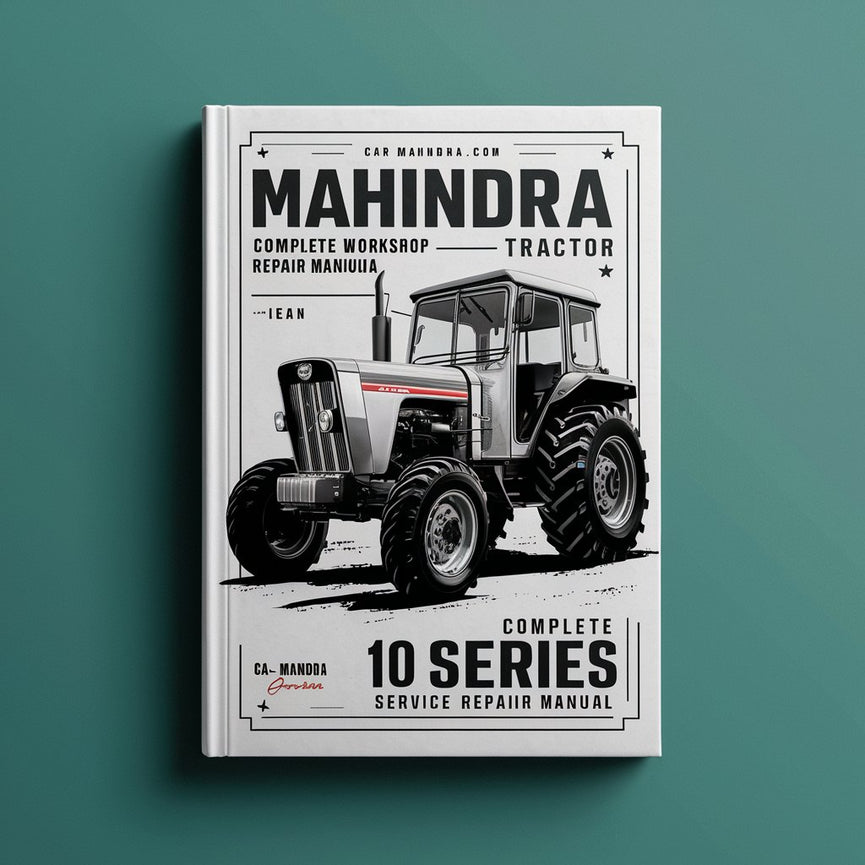 Manuel de réparation du service d'atelier complet du tracteur Mahindra série 10 Télécharger le PDF