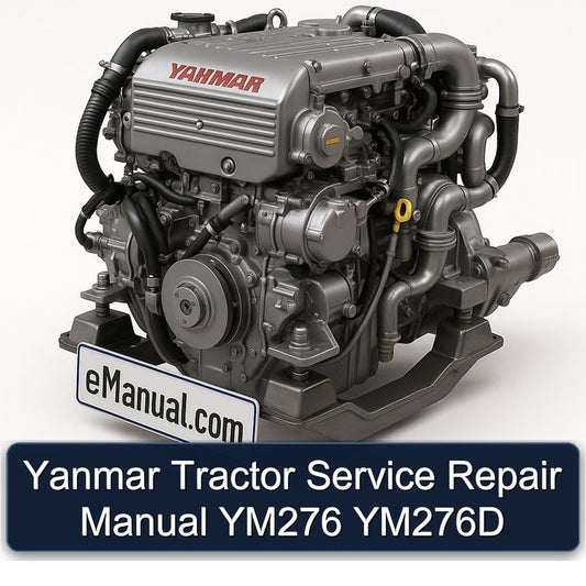 Yanmar Tractor YM276 YM276D Service Repair Workshop Manual