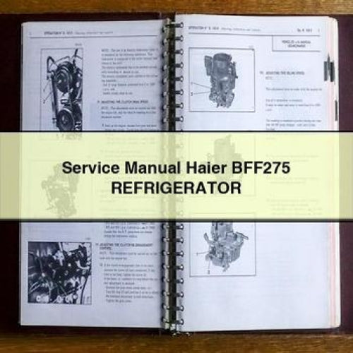 Service Manual Haier BFF275 REFRIGERATOR PDF Download