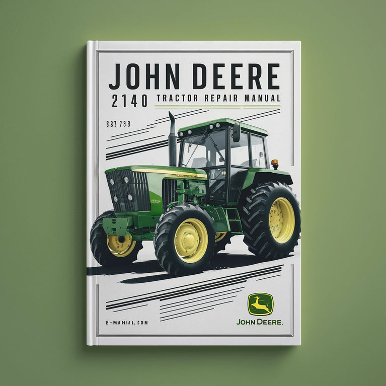 Manuel d'entretien du tracteur JOHN DEERE 2140 Télécharger le PDF