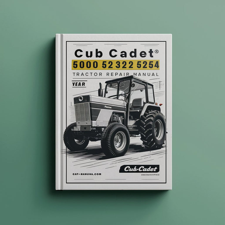 Cub Cadet 5000 5252 5234 5254 Tractor Service Repair Manual