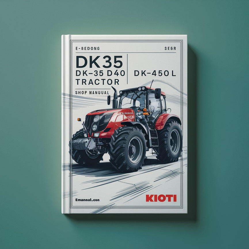 Manual de taller de tractores Kioti Daedong DK35 DK40 DK450L Descargar PDF