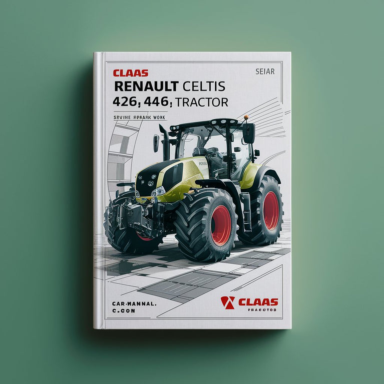 Trabajos De Reparación De Servicio De Tractor Claas Renault Celtis 426 436 446