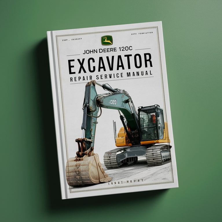 JOHN DEERE 120C Excavator Service Repair Manual.