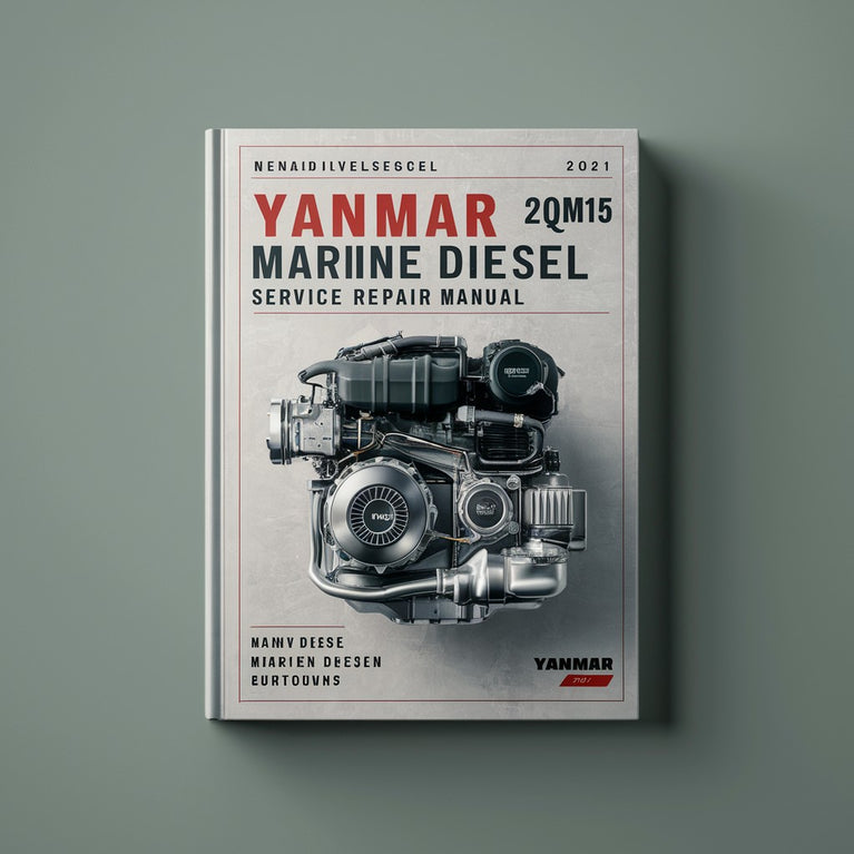 Yanmar 2QM15 marine diese engine Service Repair Manual