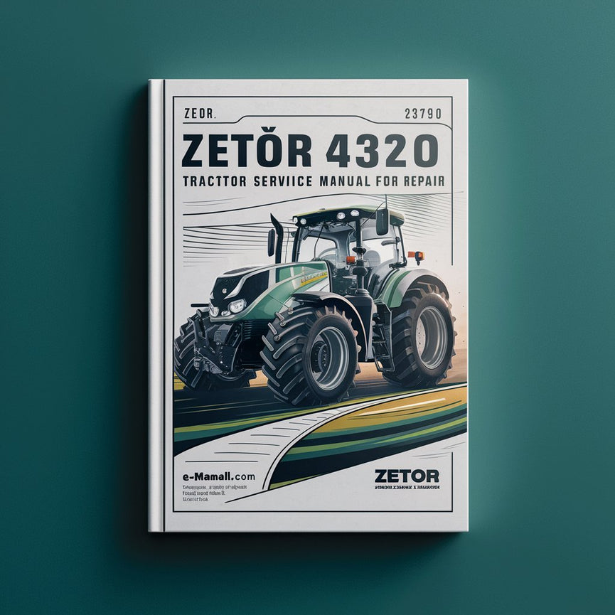 Zetor 4320 4340 Manuel d'entretien d'atelier de tracteur pour la réparation PDF Download