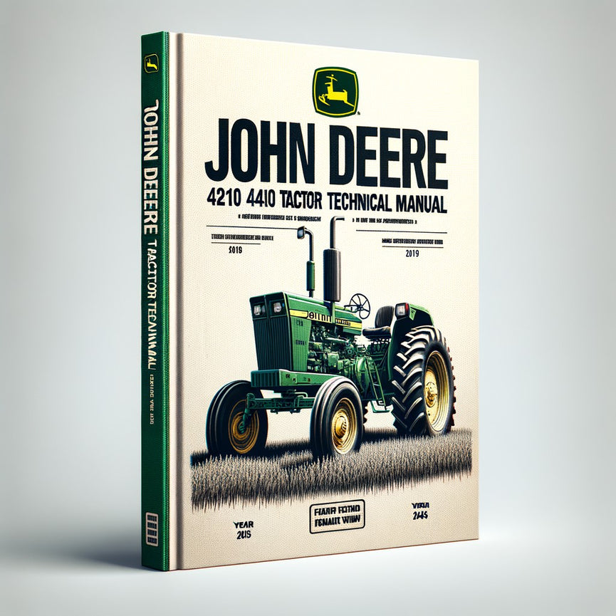 John Deere 4210 4310 4410 Traktor Teknisk Handbok.