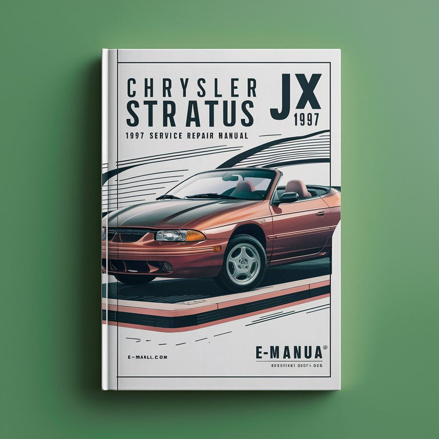 CHRYSLER STRATUS JX CONVERTIBLE 1997 Manuel d'entretien PDF Télécharger