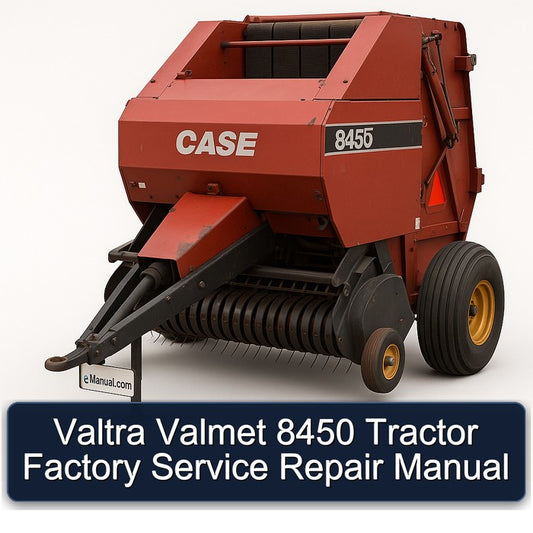 Valtra Valmet 8450 Tractor Service Repair Workshop Manual