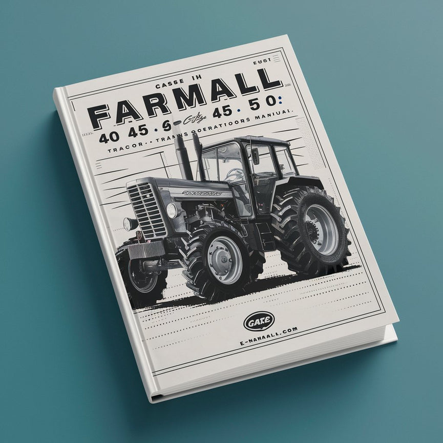 Case IH Farmall 40 45 50 Tractor With Cab & CVT Transmission Owners Operators Manual