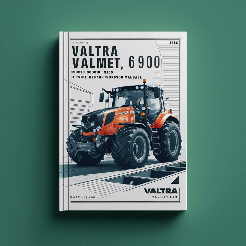 Valtra Valmet 6900 8000 8100 Manuel d'atelier de réparation de service PDF Télécharger