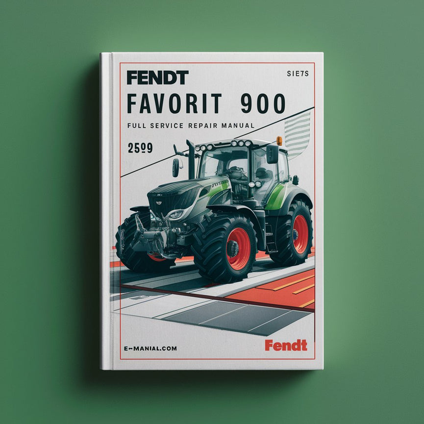 Manual de reparación de servicio completo Fendt Favorit 900 Descargar PDF