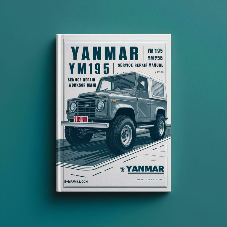 Yanmar YM195 YM195D Manuel d'atelier de réparation de service PDF Télécharger