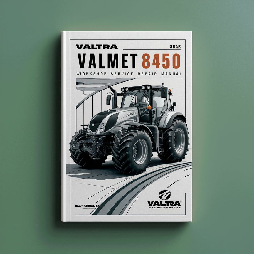 Valtra Valmet 8450 Tractor Workshop Service Repair Manual