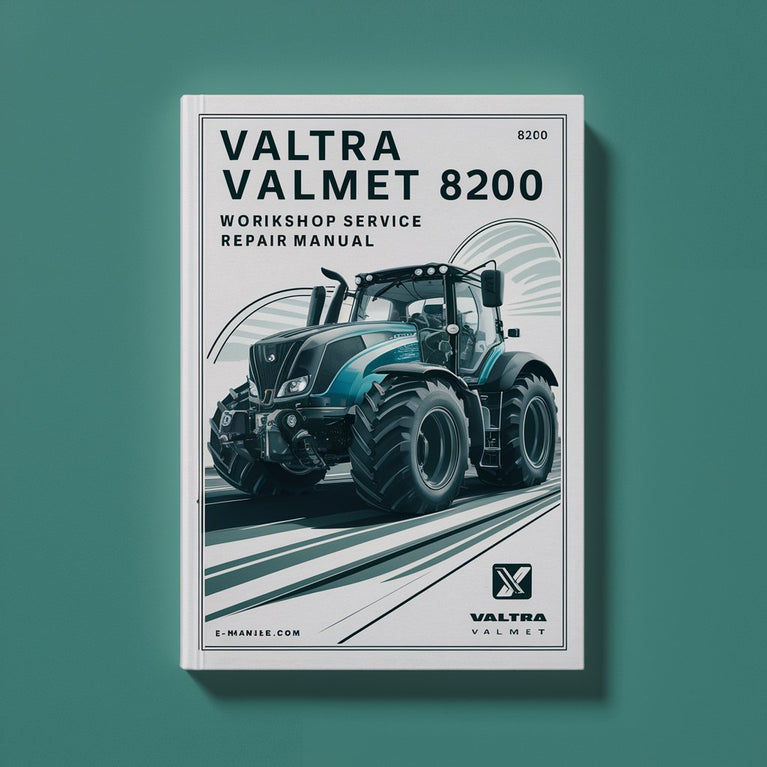 Valtra Valmet 8200 E Workshop Service Repair Manual