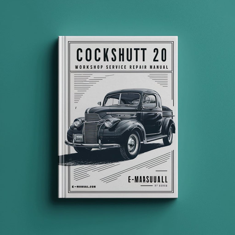 Cockshutt 20 Workshop Service Repair Manual