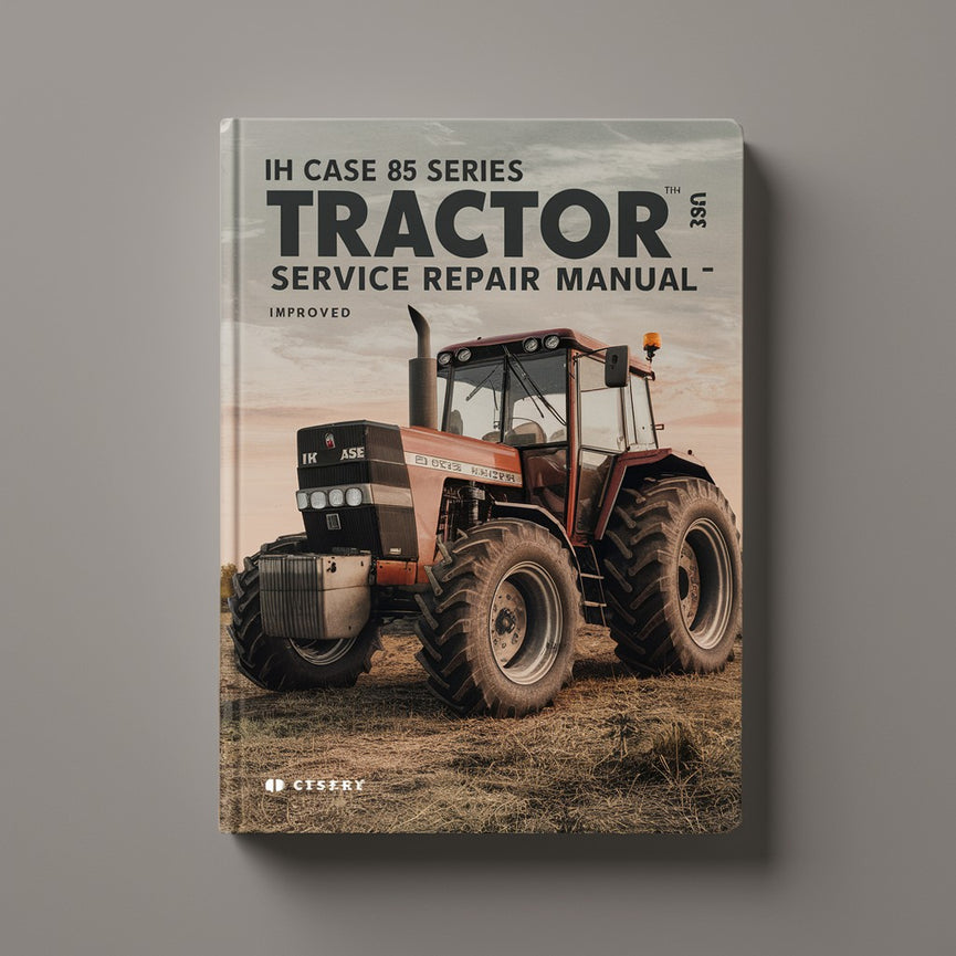 IH Case 85 Series Tractor Shop Service Repair Manual-Improved-PDF