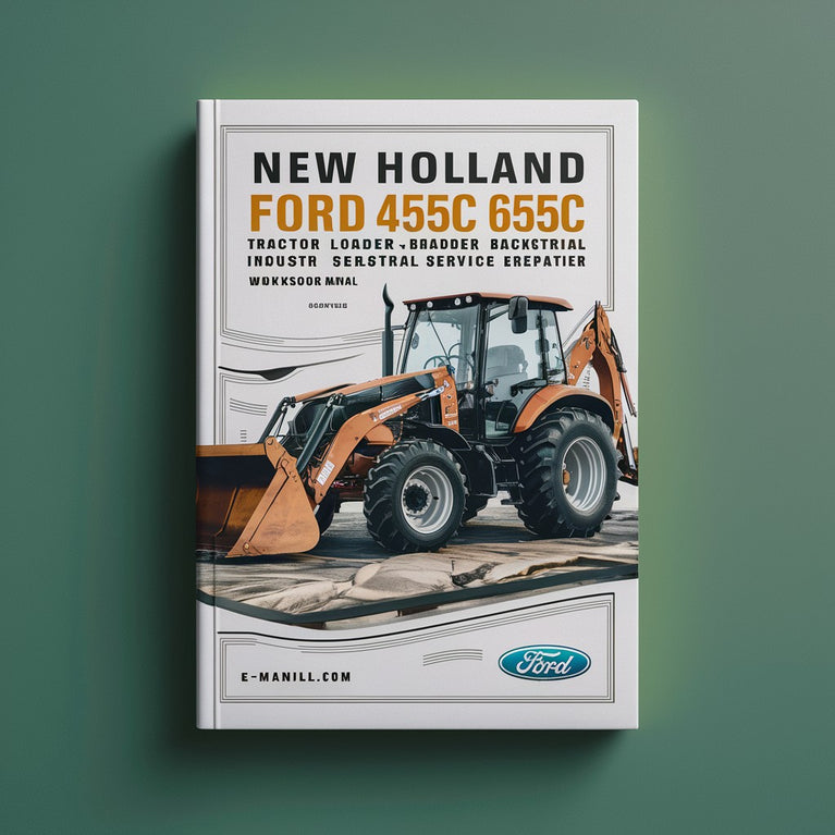 New Holland Ford 455C, 555C, 655C Tractor Loader Backhoe Service Manual