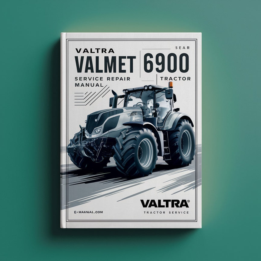 Manual de reparación del servicio del tractor Valtra Valmet 6900 Descargar PDF