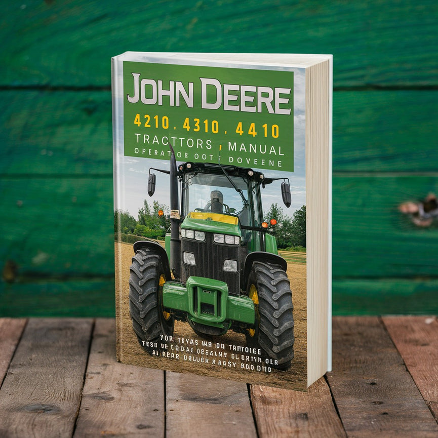 JOHN DEERE 4210 4310 4410 Traktorer Användarmanual