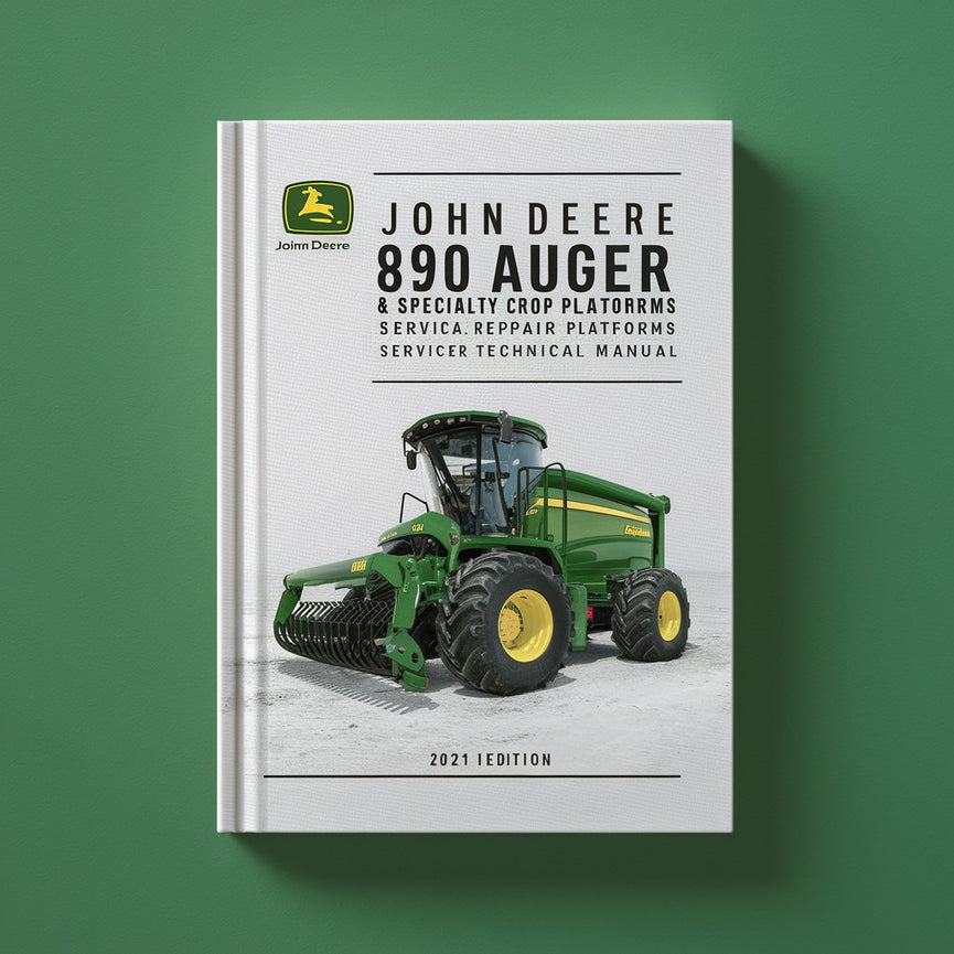 John Deere 890 Auger &amp; Specialty Crop Platforms Service Repair Manuel technique (tm1632) Télécharger le PDF