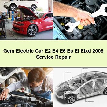 Gem Electric Car E2, E4, E6, Es, El, Elxd (2008) Service & Repair Manual