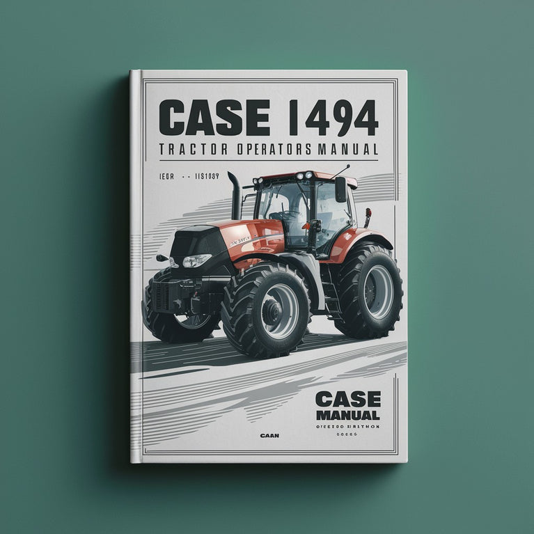 Manual del operador del tractor Case Ih 1494 Descargar PDF