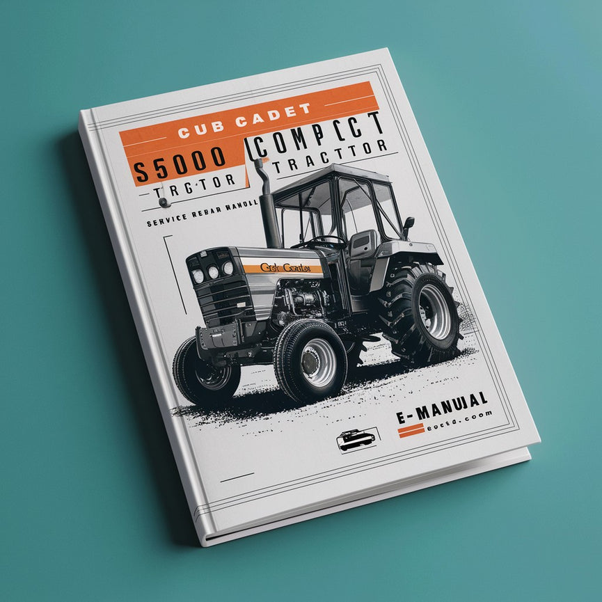 CUB CADET 5000 Series Compact Tractor 5252 5234 5254 Service Repair Manual