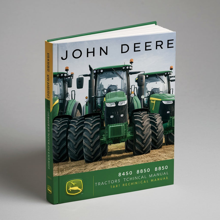 Manual técnico de tractores John Deere 8450 8650 8850