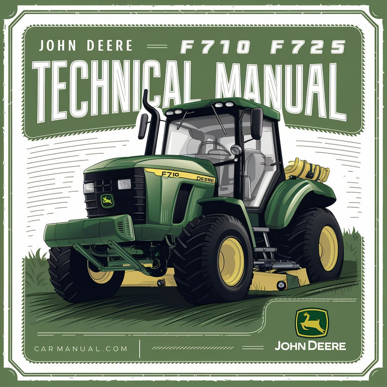 John Deere F710 F725 Front Mowers Technical Manual